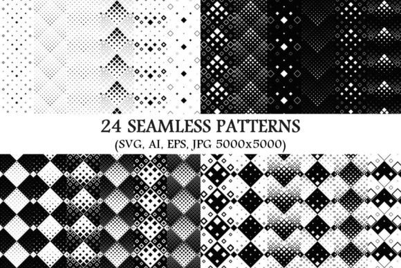 24 Free Seamless Square Patterns: A Seller's Review of Graphics and Freebies