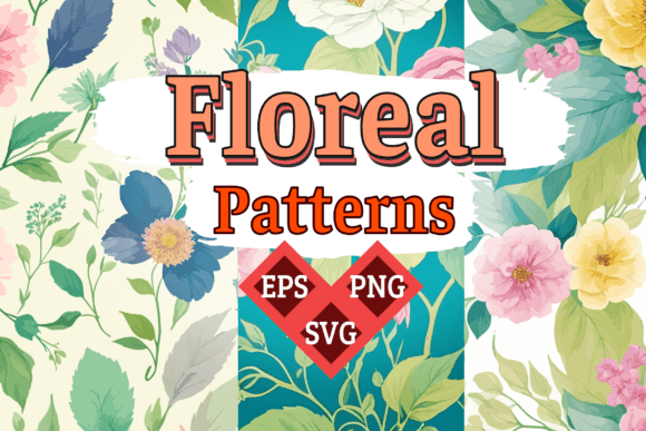 5 Floral Patterns: Premium Graphics for Branding and Visuals