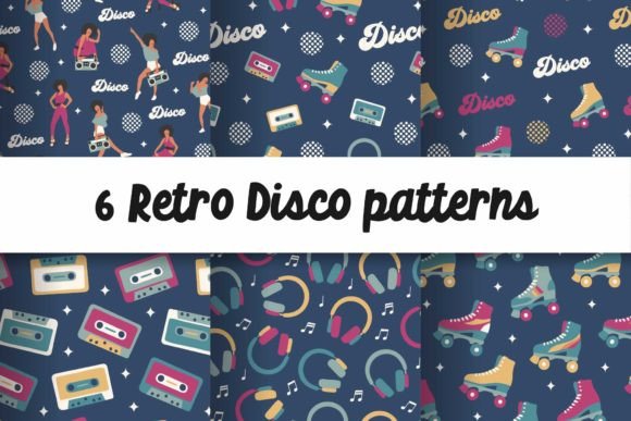 6 Retro Disco Groovy Patterns: A Seller's Review