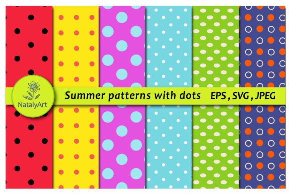 6 Summer Patterns with Dots: A Graphic Designer's Review of Modern Graphics