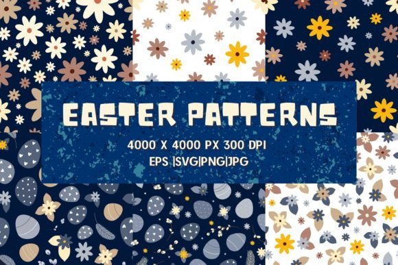 Blue Easter Seamless Patterns Pack: A Designer's Real-World Review