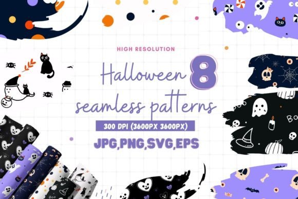 Boo Halloween Patterns Collections Graphics and Patterns Review