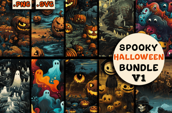 Colorful Halloween Patterns Bundle Pack Review