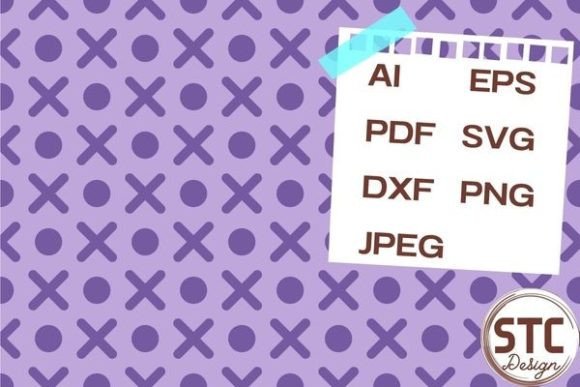 Geometric Purple Seamless Patterns Graphics for Real Crafts