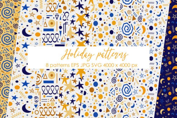 Holiday Patterns Pack: Graphics and Patterns for Seasonal Publishing