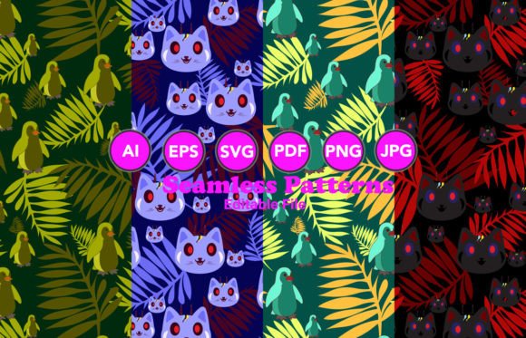 Leave Seamless Patterns: A Real Review for Graphics and Freebies