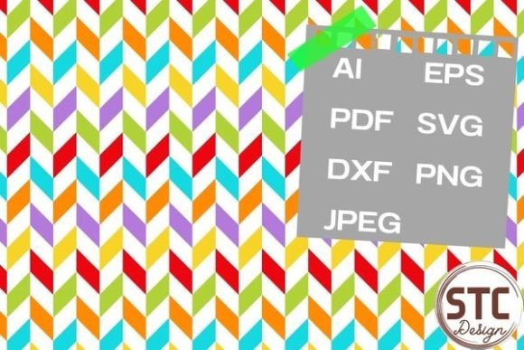 Rainbow White Stripe Digital Patterns for Graphics and Crafts