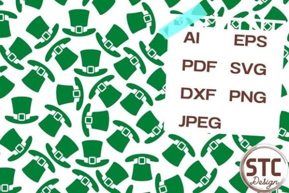 St Patrick s Day Green Hat Patterns Graphics Review