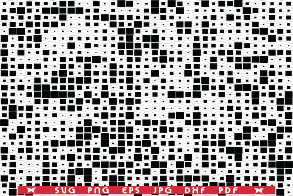SVG Squares, Random, Seamless Patterns for Modern Graphics