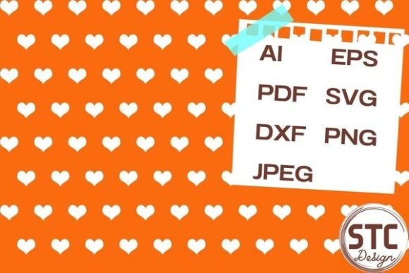 Valentine Orange White Heart Patterns: A Designer's Review