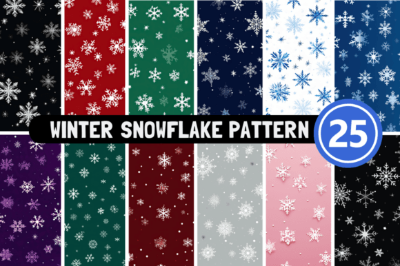 Winter Snowflake Christmas Patterns: A Designer's Review of Essential Graphics